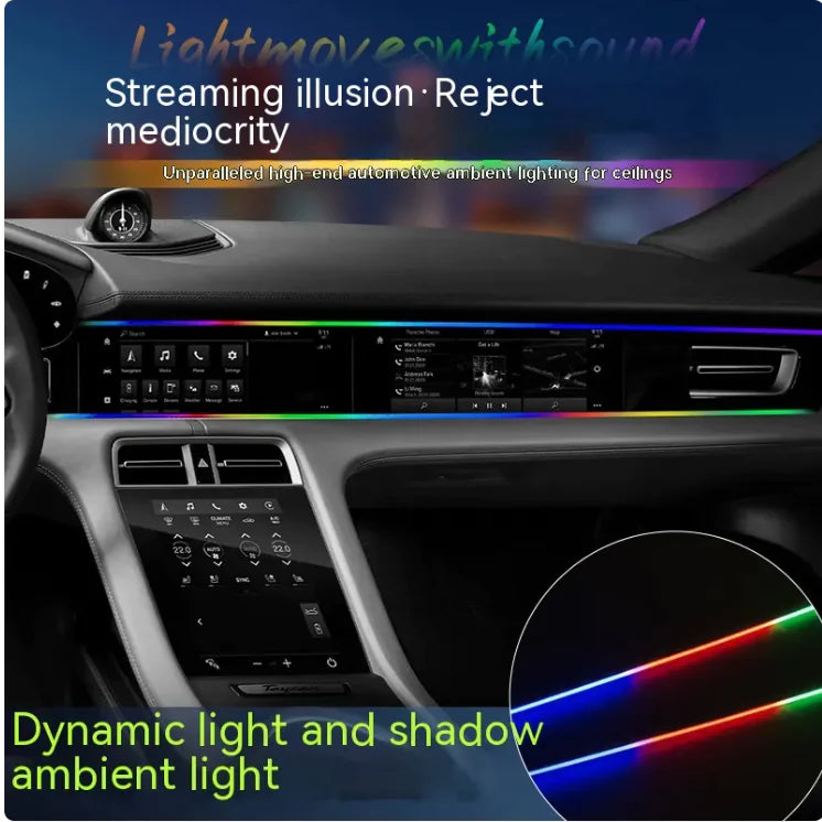 Car LED Ambient Light Bar – Interior Mood Lighting Kit | 30% Off + Free Worldwide Shipping