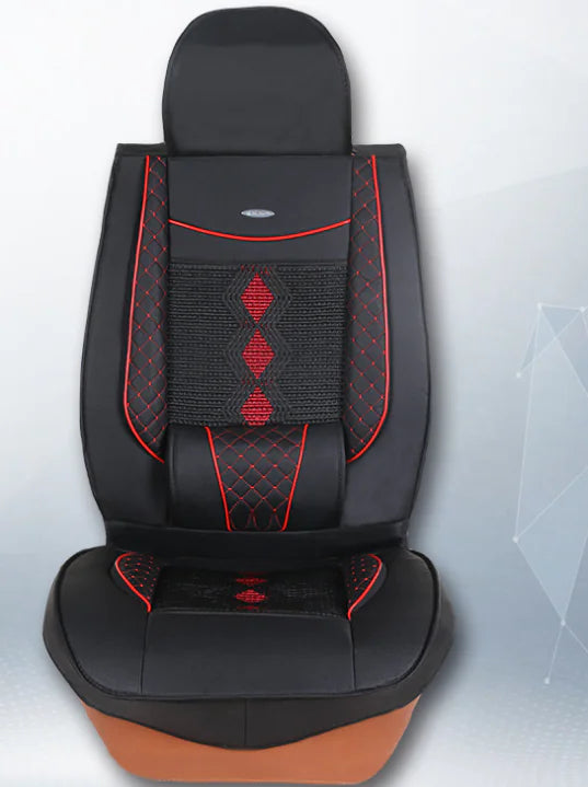 “Universal 3D Car Seat Covers – PU Leather All-Season Protection”