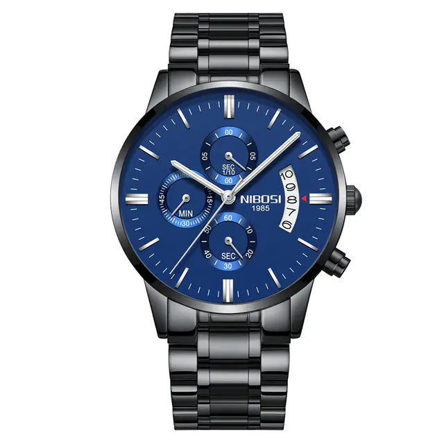 Men’s Luxurious Gold Wrist Watch – Elegant Quartz Timepiece