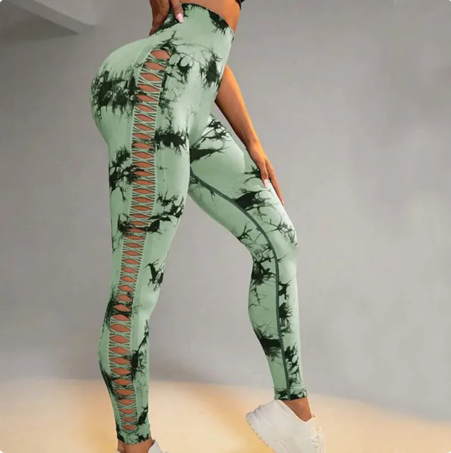 Women’s Solid Color Nylon Leggings – Everyday & Workout Wear