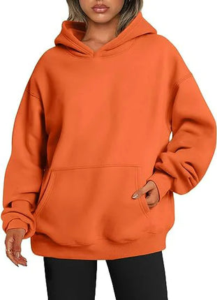 Women’s Oversized Pullover Hoodie – Casual Long Sleeve Sweatshirt