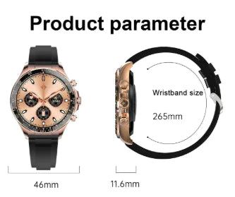 Stylish Round-Screen Smartwatch for Fitness & Daily Use | Health Tracking, Smart Notifications