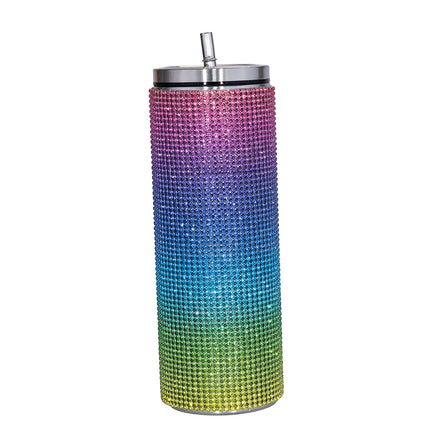 Stainless Steel Insulated Tumbler with Straw –Double Wall Travel Mug