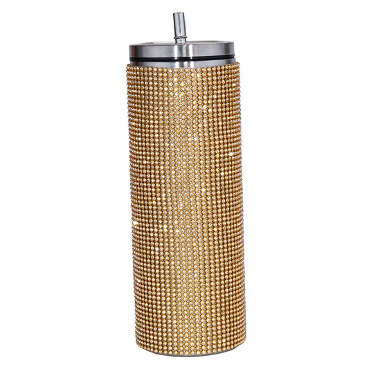 Stainless Steel Insulated Tumbler with Straw – 20oz/30oz Double Wall Travel Mug for Hot & Cold Beverages