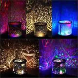 LED Star Projector Lamp – Romantic Starry Night Light for Bedroom or Party