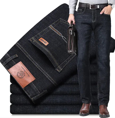 Men’s Loose Fit Straight-Leg Jeans – Relaxed Everyday Denim