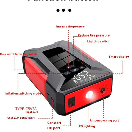 All-in-One Starting Device –  Peak Power Bank