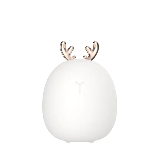 Creative Rabbit LED Touch Lamp – Cute Night Light with Silicone Antlers | 30% Off + Free Worldwide Shipping