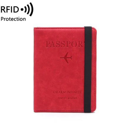 travel document holder
PU leather passport cover