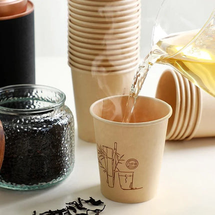Eco-Friendly Bamboo Fiber Cups – Biodegradable & Durable Drinkware for Hot & Cold Beverages