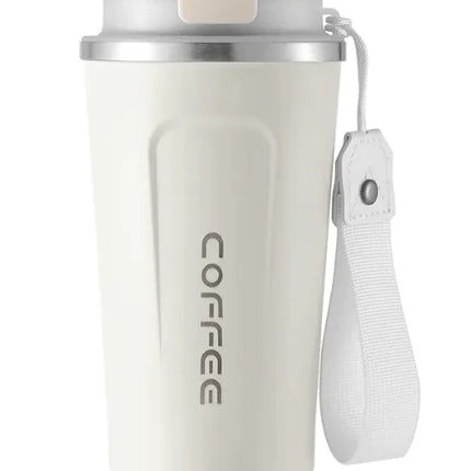 Smart Vacuum Coffee Cup – Stainless Steel Insulated Travel Mug for Hot & Cold Drinks