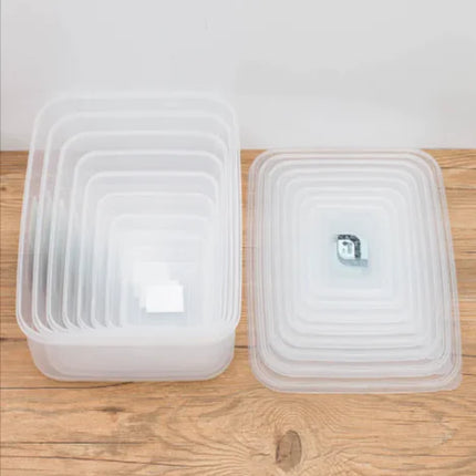 Microwave-Safe Storage Box – Stackable BPA-Free Food Container