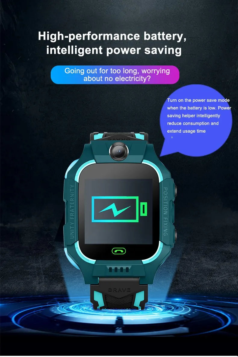 Kids Smart Watch with GPS Tracker – Waterproof, Safe & Two-Way Communication