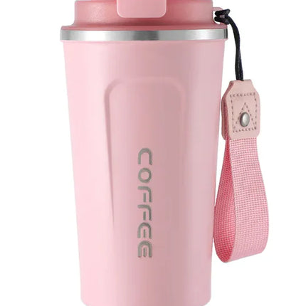 Smart Vacuum Coffee Cup – Stainless Steel Insulated Travel Mug for Hot & Cold Drinks