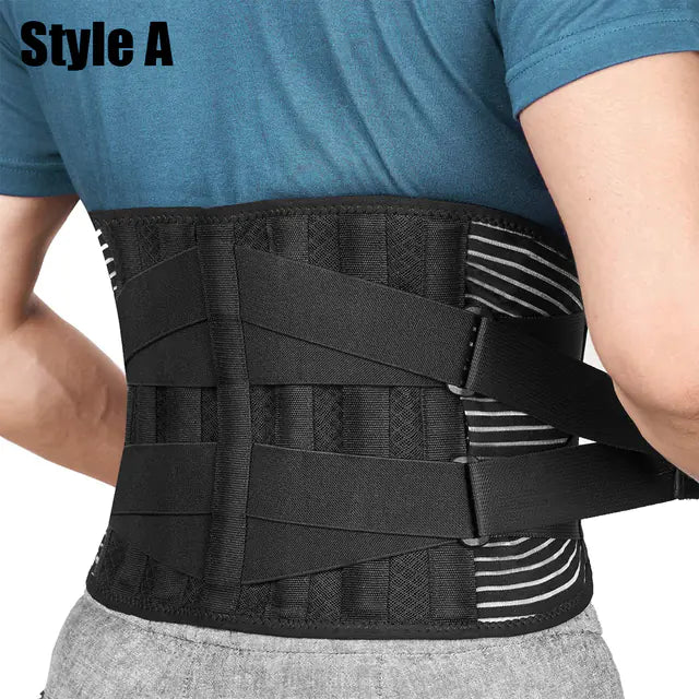 Lumbar Support Belt for Pain Relief & Sciatica – Adjustable Back Brace for Everyday Comfort | Free Shipping