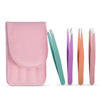 Color eyebrow clip 4 piece set A