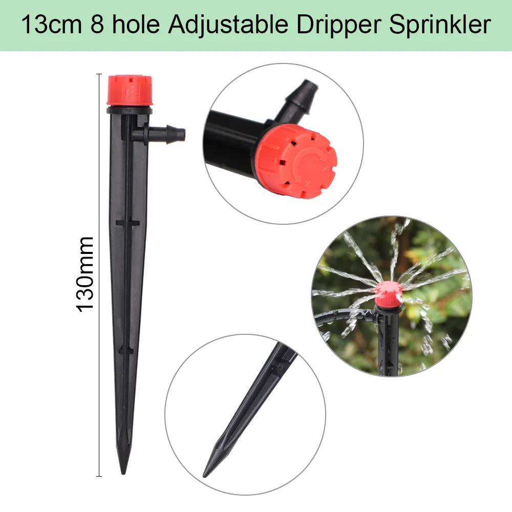 50M Automatic Garden Irrigation System Kit – Micro Spray & Mist Nozzles