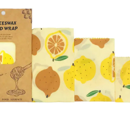 Emballage alimentaire réutilisable en cire d'abeille : une alternative écologique et lavable aux emballages en plastique