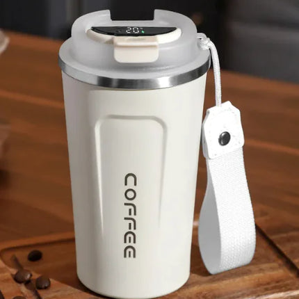 Reusable insulated coffee cup with sleek design

Travel coffee mug keeping beverages hot for hours