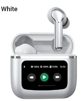 Smart Touchscreen Bluetooth Headset – Noise Reduction, NFC, Waterproof, Digital Display