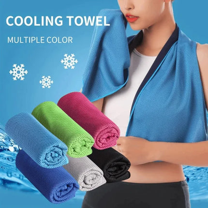 Quick Drying Cooling Towel – Lightweight Hyper-Evaporative Sports Towel