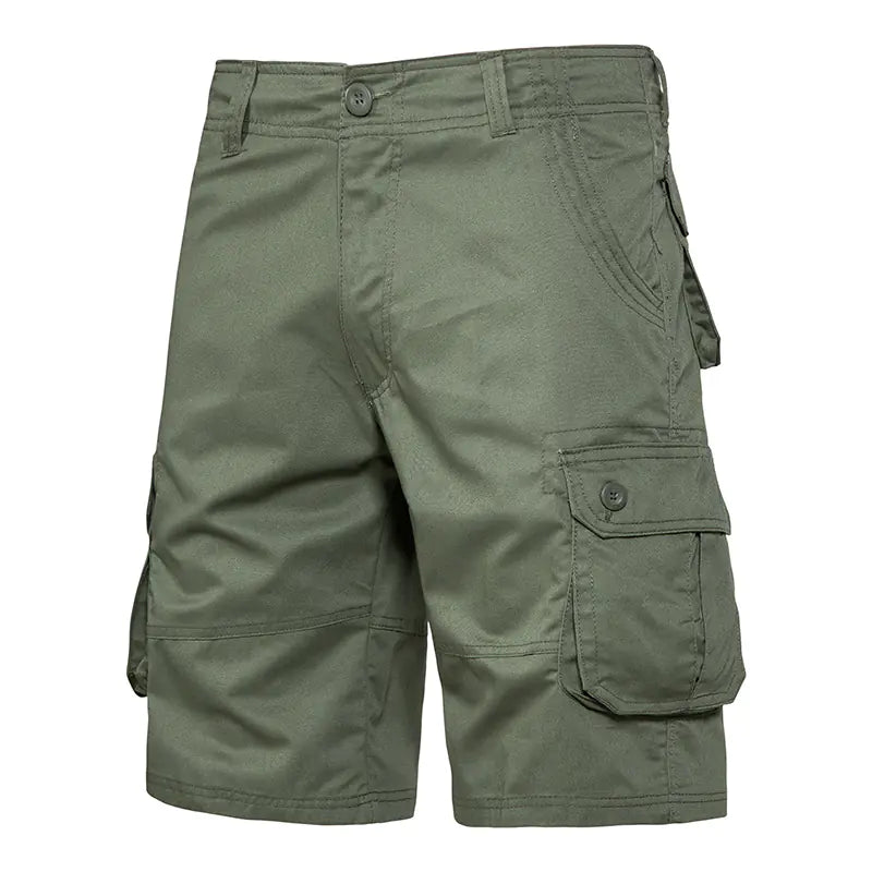 Men’s Cross-Border Cargo Shorts – 100% Cotton Summer Casual Wear