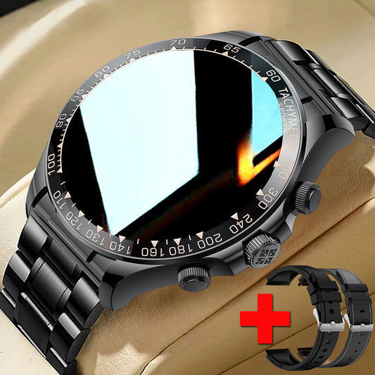 "Round-screen smartwatch front display"

"Smartwatch fitness and activity tracking"

"Smartwatch worn on wrist for daily use"

"Round smartwatch health monitoring features"

"Lightweight smartwatch design for men and women"