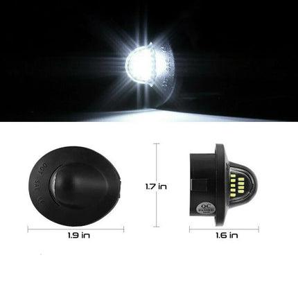 LED License Plate Lights for Ford – Rear Bumper Tag Assembly