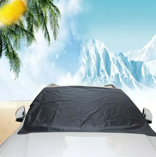 Magnetic Car Windshield Cover – All-Season Snow, Sun & Frost Protection | 30% Off + Free Global Shipping