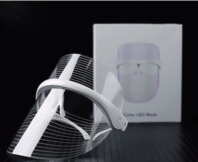 Household LED Facial Beauty & Rejuvenation Mask – Color Therapy Skincare