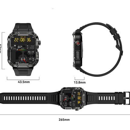Bluetooth Calling Smartwatch with HD Display – Long Battery Fitness & Health Tracker for Android & iOS