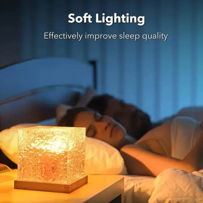 Water Wave Projector Lamp – Remote-Controlled Ambient Light