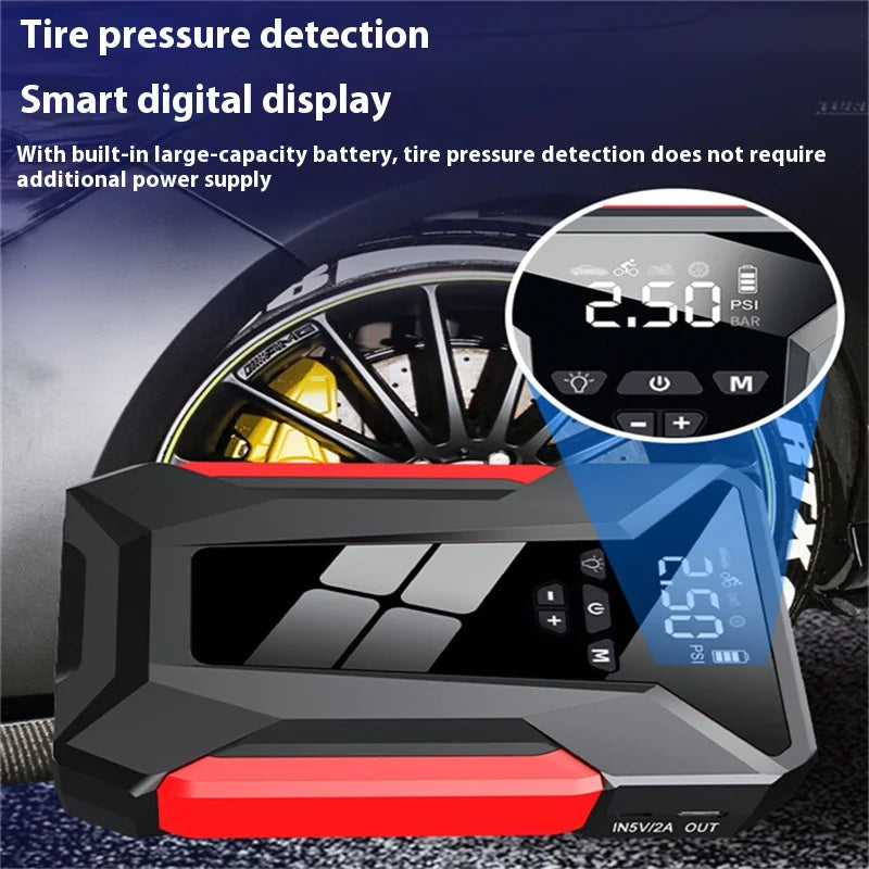 J16 All-in-One 39800mAh 12V Auto Starting Device – 1600A Peak Power Bank