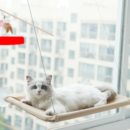 Cat Hammock Window Bed – Suction Cup Sunny Window Perch