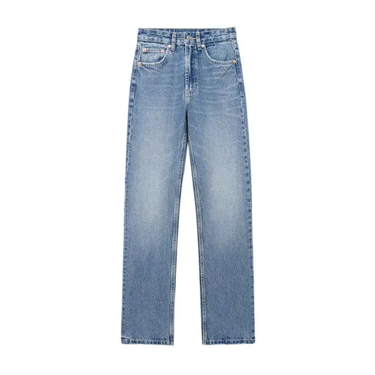 TRAFZA Women’s Loose Baggy Denim Pants – Trendy Streetwear with Degrade Design | 30% Off + Free Global Shipping