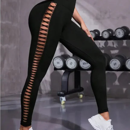 Women’s Solid Color Nylon Leggings – Everyday & Workout Wear