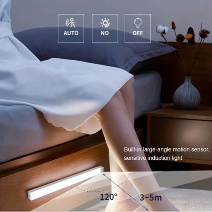 Wireless LED Motion Sensor Light | Rechargeable Under Cabinet Lamp