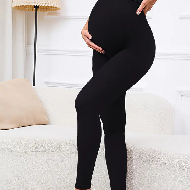 Maternity Tummy Control Sports Leggings – Supportive, Stretchy & Stylish Comfort