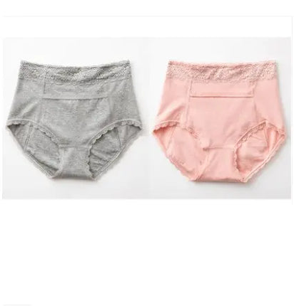 Women’s period panties with lace side design

Breathable cotton menstrual underwear high waist fit