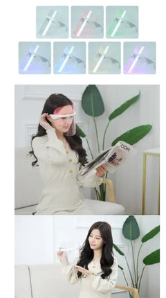 Household LED Facial Beauty & Rejuvenation Mask – Color Therapy Skincare