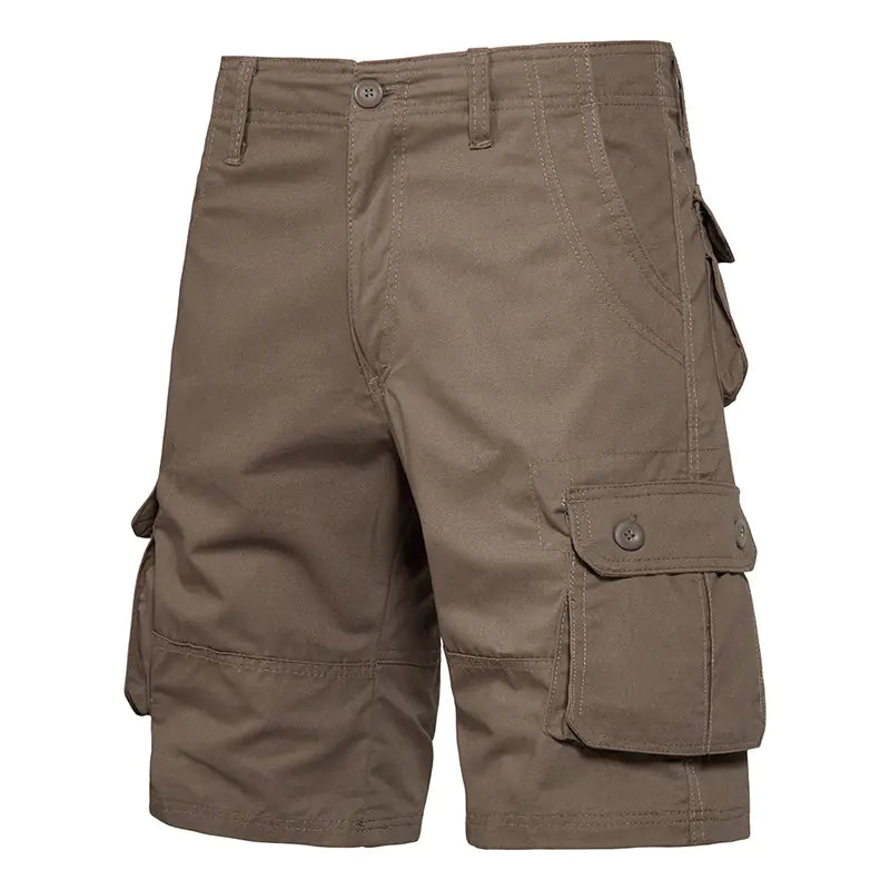 Men’s Cross-Border Cargo Shorts – 100% Cotton Summer Casual Wear