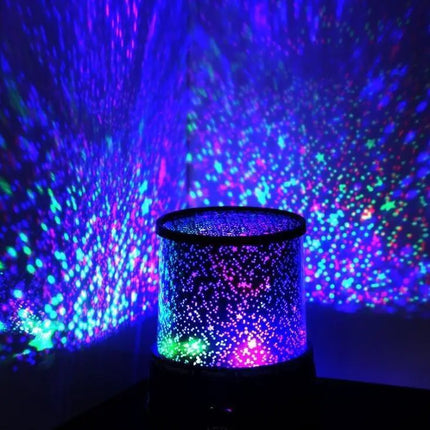 LED Star Projector Lamp – Romantic Starry Night Light for Bedroom or Party