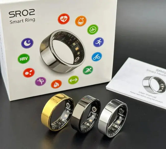 Smart Mood Ring with Heart Rate, Blood Oxygen & Sleep Monitoring | 30% Off + Free Worldwide Shipping
