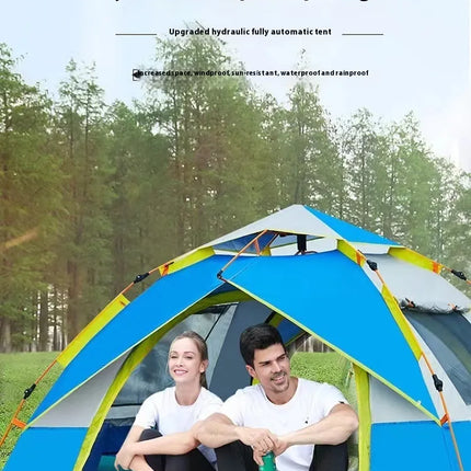 Person Double Automatic Camping Tent – Waterproof, UV-Protected