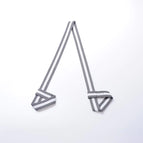 Gray And White Stripes