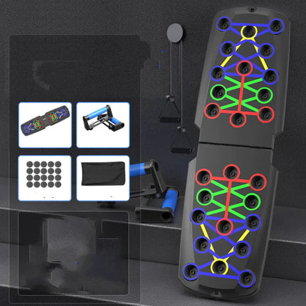 Power Flex Push-up Board – Système de musculation multifonctionnel pour la poitrine, les bras et le dos