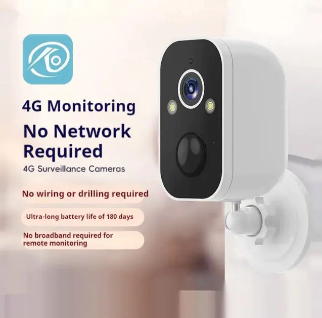 Caméra de sécurité solaire sans fil 4G – Surveillance extérieure HD avec détection de mouvement | 30 % de réduction + Livraison gratuite dans le monde entier