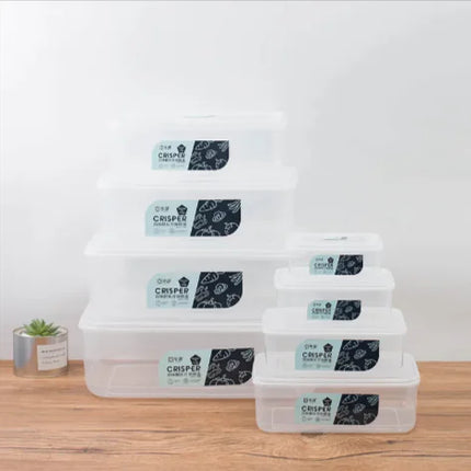 Microwave-Safe Storage Box – Stackable BPA-Free Food Container