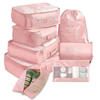 Pink / 7 piece set