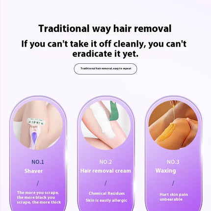 Painless IPL Hair Removal Device – Ice Cooling Technology™
